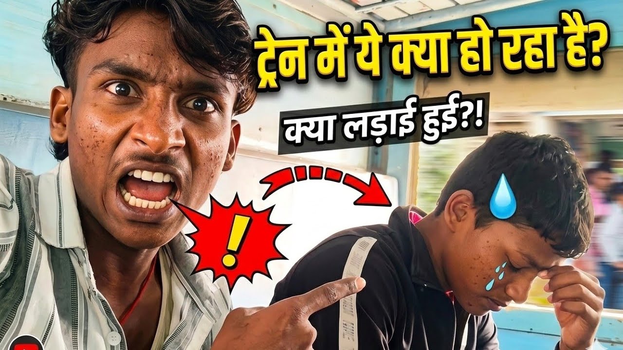 Train mein ye  kya ho raha hai??🤬