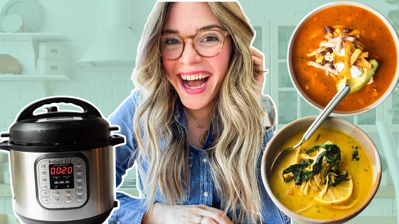 3 Easy Instant Pot Soup Recipes the Whole Family will LOVE
