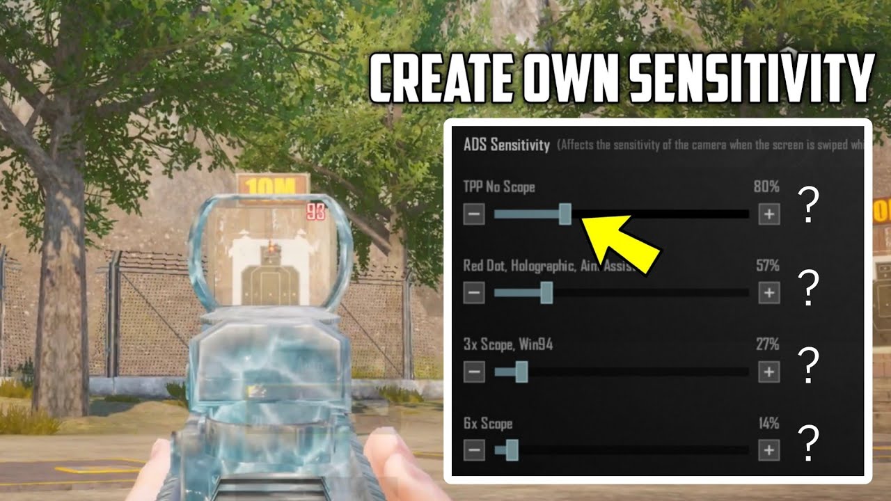 How to Make Your Own Sensitivity for No Recoil and Accurate Spray &bull; BGMI/PUBG MOBILE 😱🔥