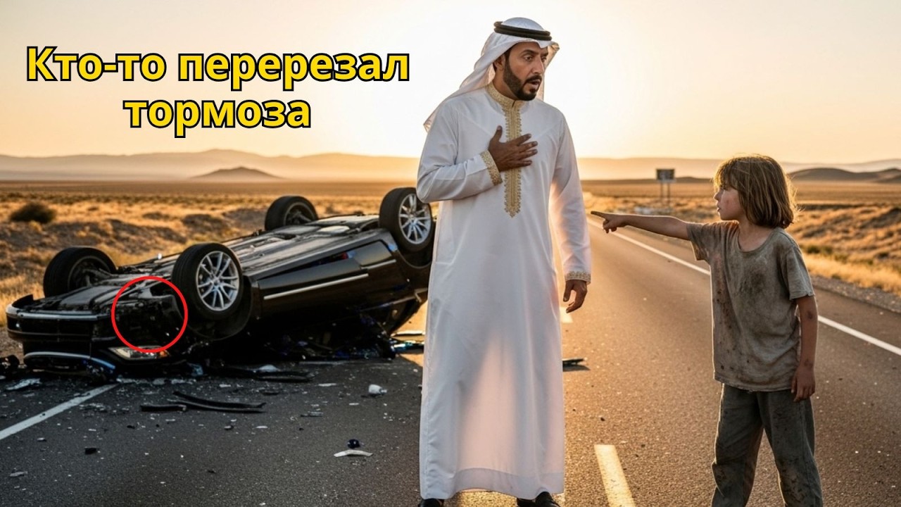 Маленькая девочка спасла миллиардера из перевернувшейся машины. Кто-то намеренно перерезал тормоза!