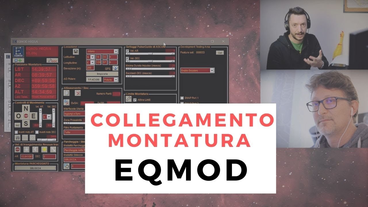 Collegamento Montatura Equatoriale al PC con EQMOD | Pillole di Astrofotografia | Ep 15