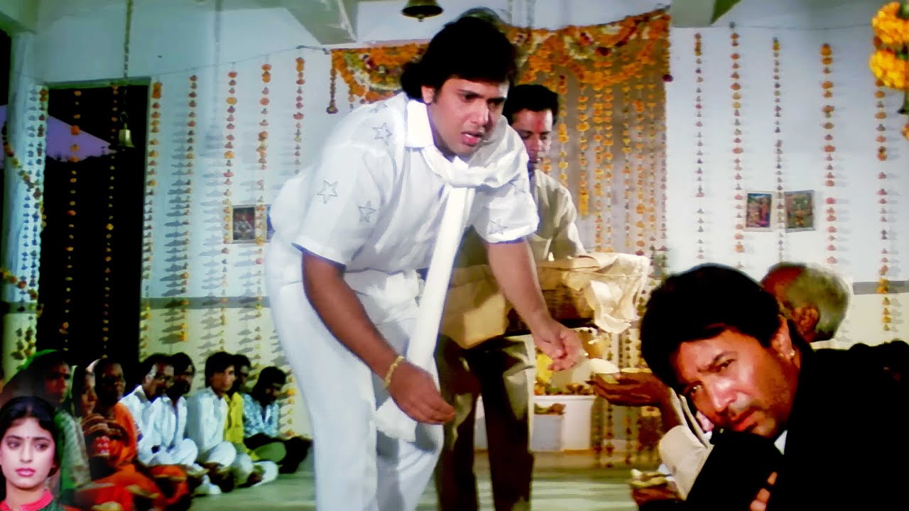 सेठजी को भीख मांगता देख चौंक पड़े गोविंदा - Govinda - Rajesh Khanna - Juhi Chawla - Feel Good Movies