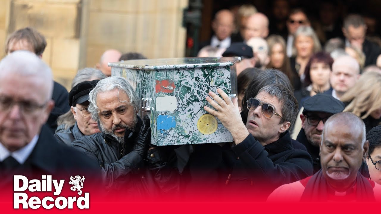 Stars and hundreds of fans gather for Stone Roses bassist Mani&rsquo;s funeral