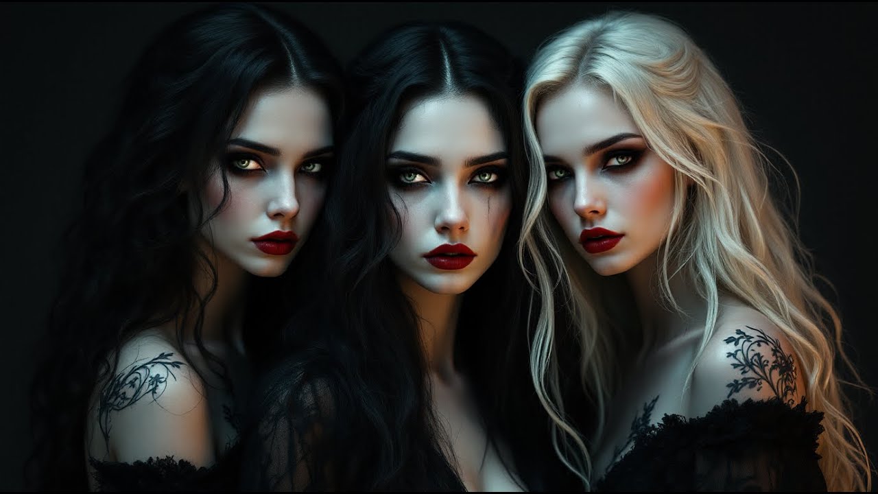 Secrets of the Moonlight —Vampire Girl | AI Generated Short Film