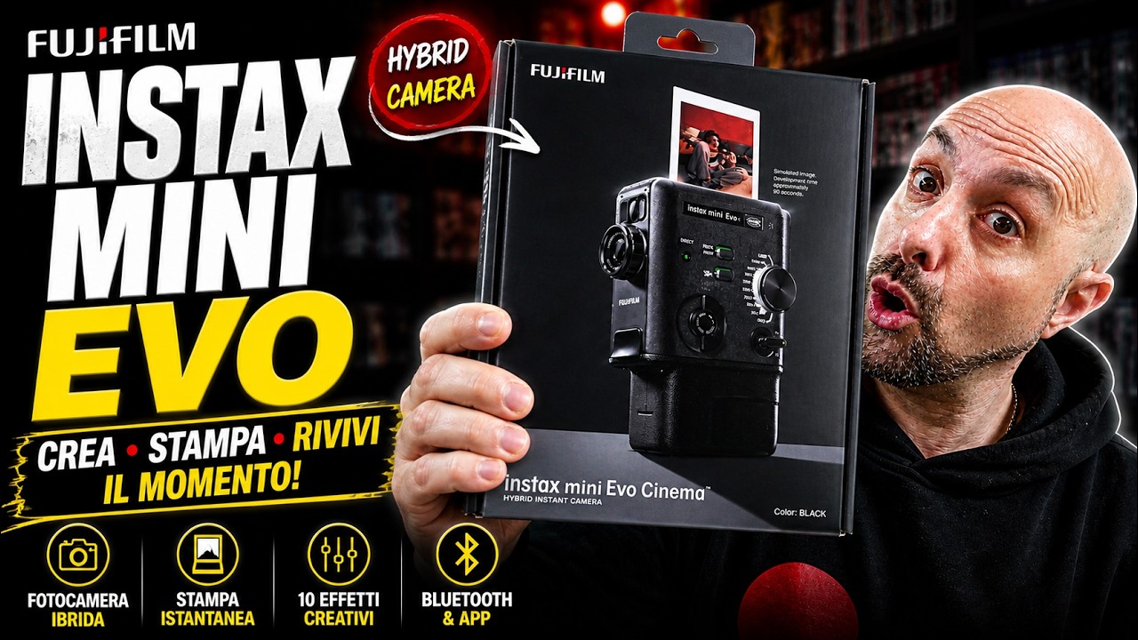 Fujifilm - Instax Mini  Evo Cinema
