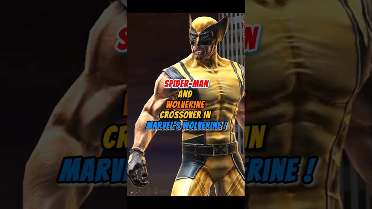 Spider-man as a secret mission in Marvel's Wolverine ! 