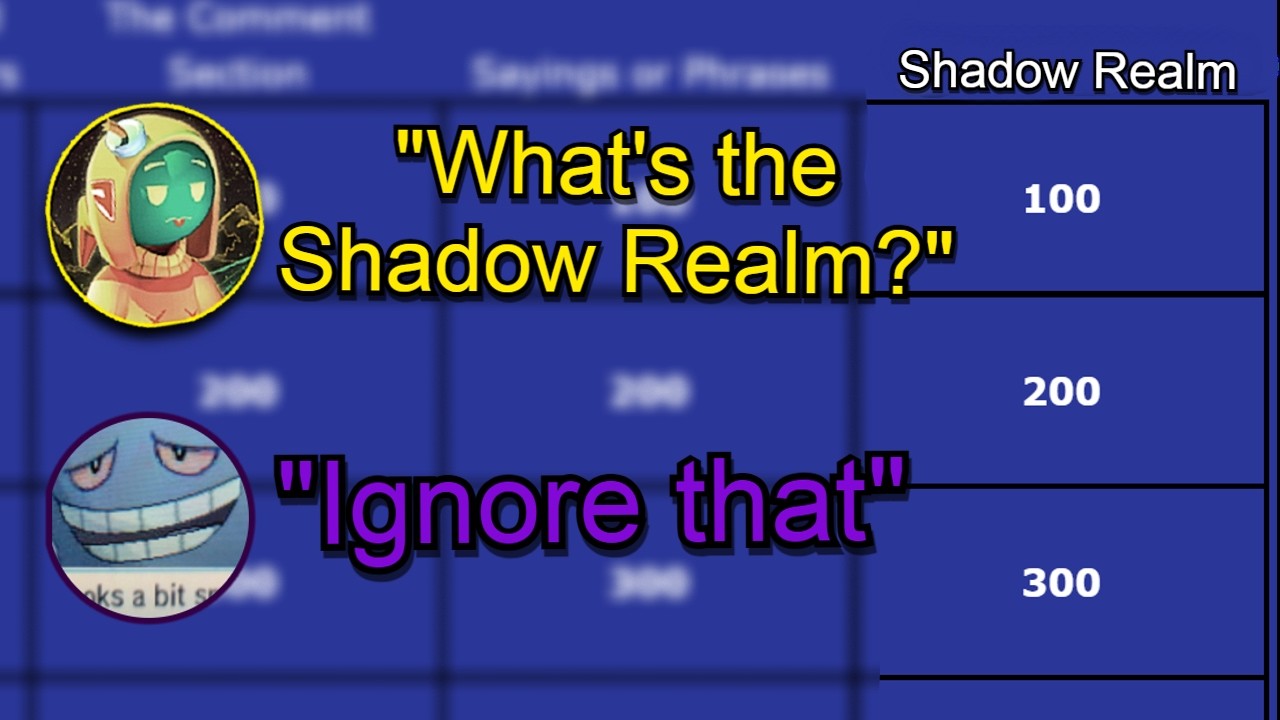 I Made A Gameshow Where The Shadow Realm Is Inevitable