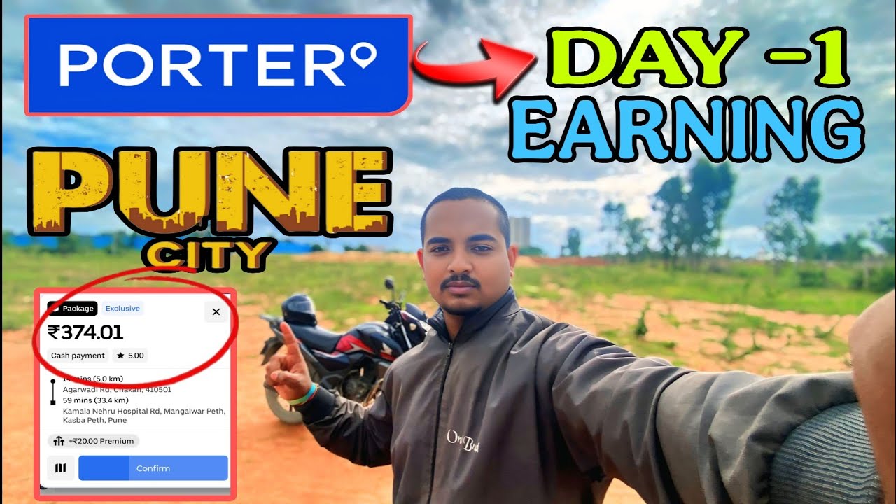 Porter bike  Delivery Job in Pune|| #porter