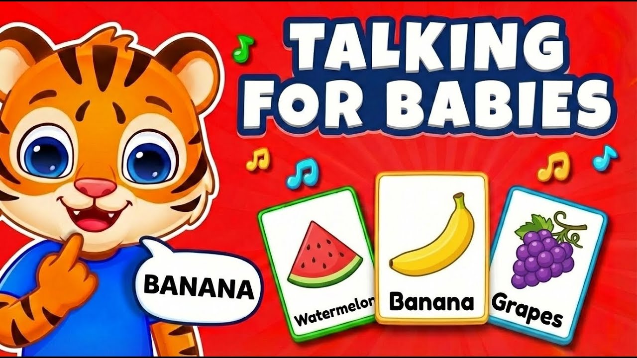 Fruits and Vegetables - Learn to Talk - By Baby Say channel