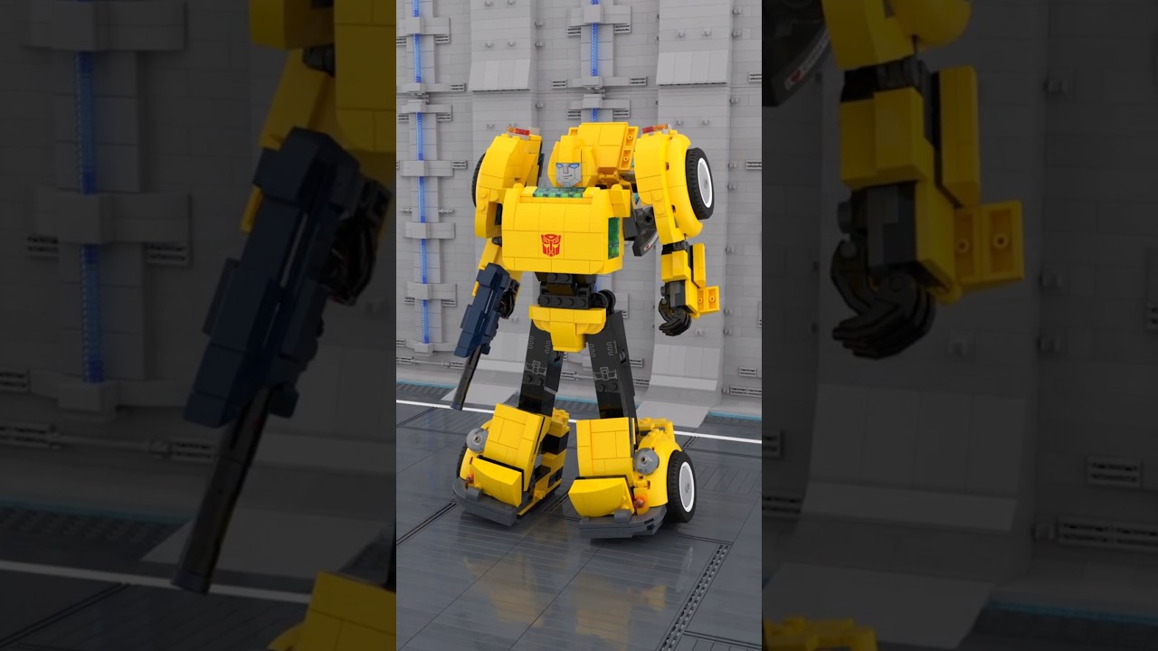 LEGO 10338 Bumblebee Transformation Animation 