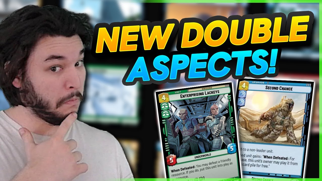 CRAZY New DOUBLE Aspect Cards! | Star Wars Unlimited