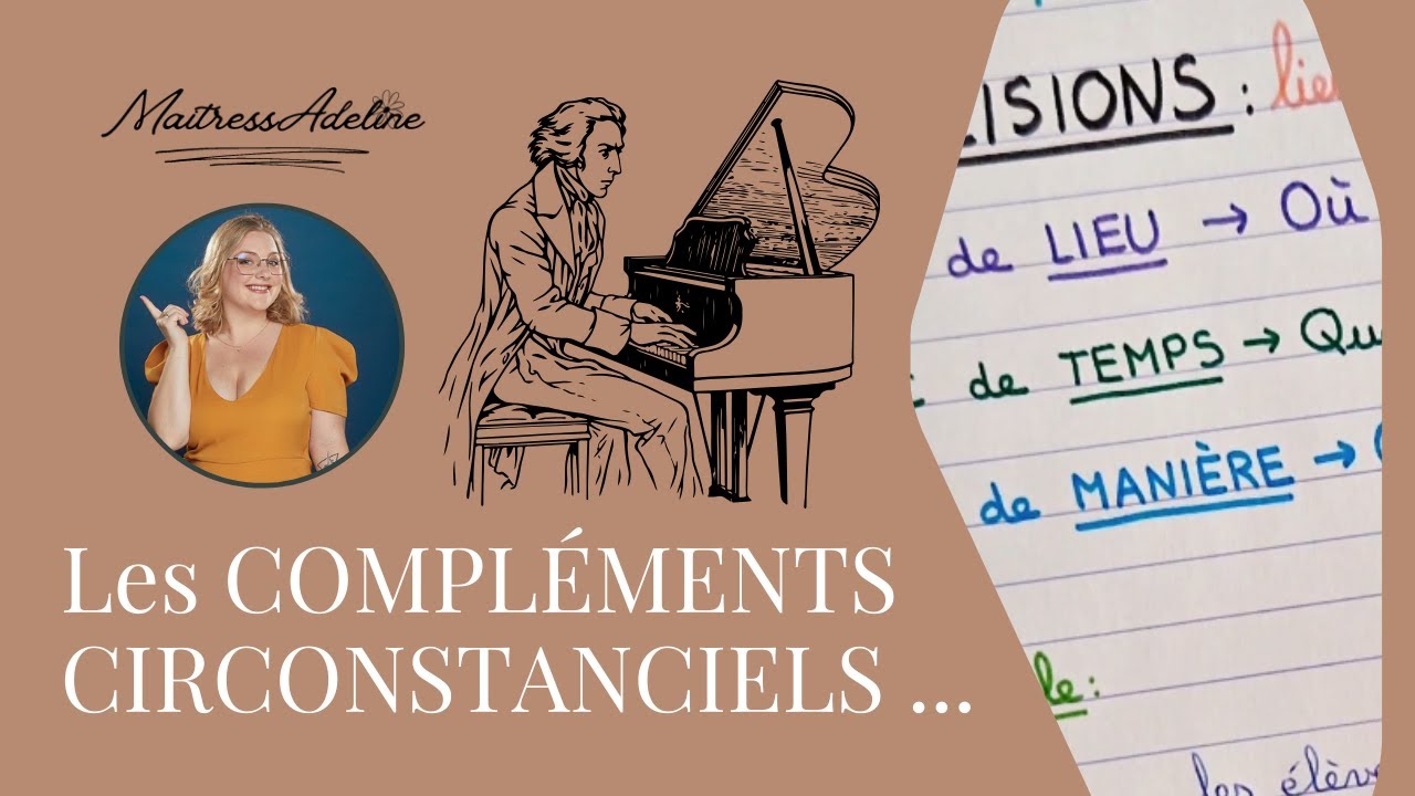 Les compléments circonstanciels CM1 CM2