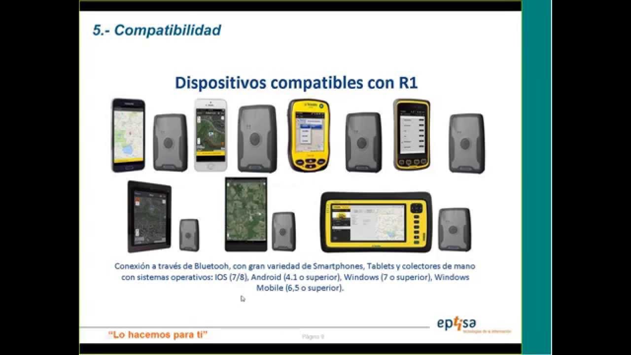 Nuevo receptor GPS Trimble R1