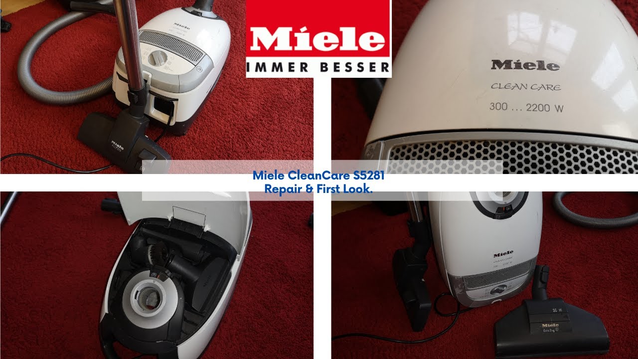 Miele Clean Care S5281 2200W - First Look & Switch Replacement