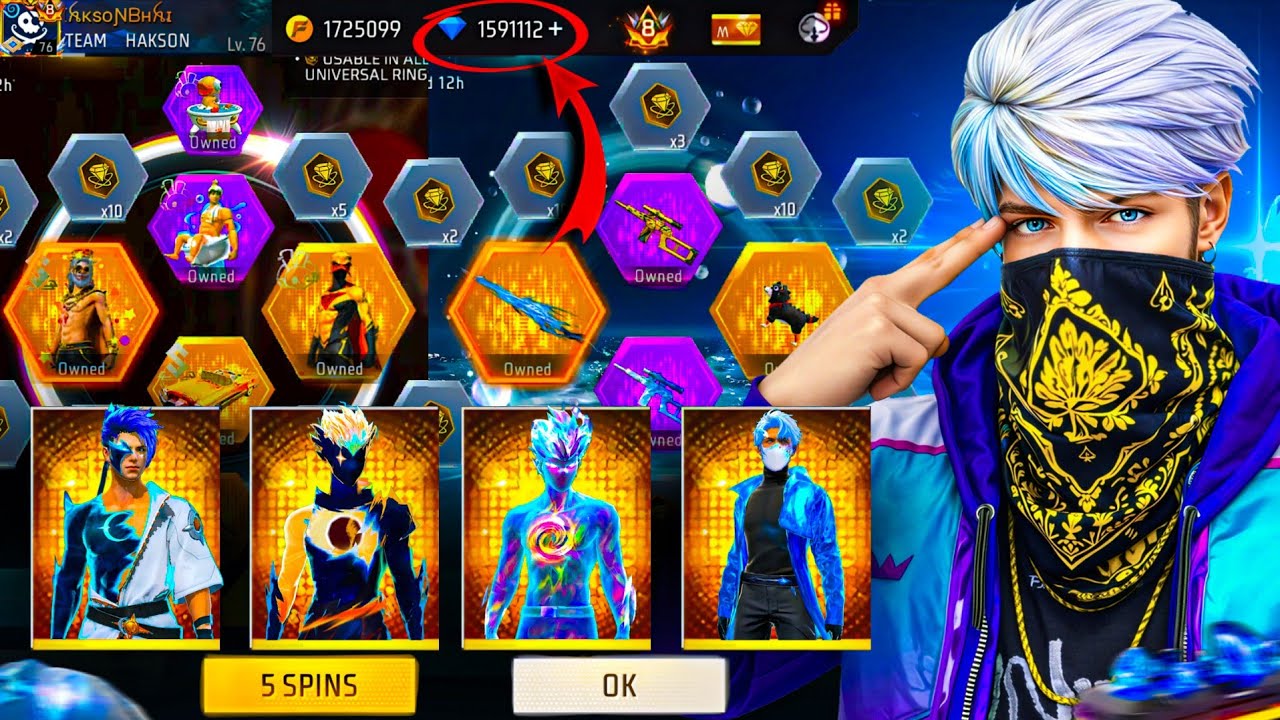 SPENDING 1,50,000+ DIAMONDS FOR ALL NEW FIST , EVO M10 , BUNDLES AND MORE - GARENA FREE FIRE 
