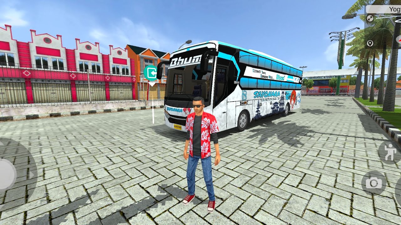 Bus simulator indonesia! Bhumi बस के साथ ट्रैवल 🧳! Enjoy to travel journey #games 