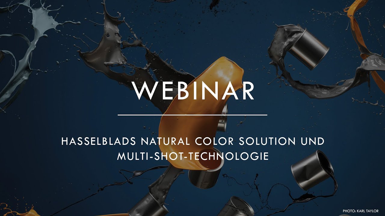 Webinar - Hasselblads Natural Color Solution HNCS und Multi Shot Technologie