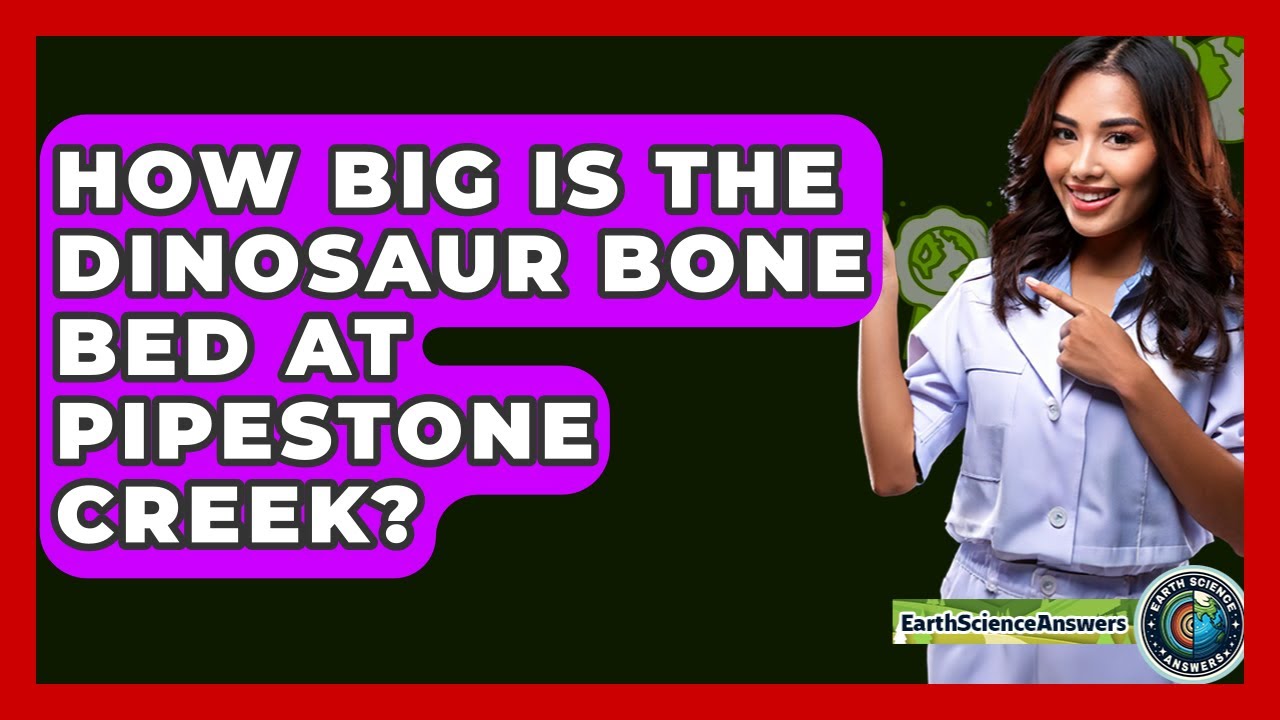 How Big Is the Dinosaur Bone Bed at Pipestone Creek? - Earth Science Answers