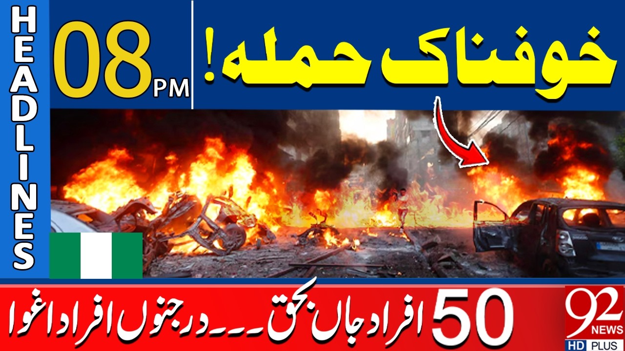 Terrifying A*ttack! 50 Dead, Dozens Abd*ucted | 8 PM Headlines |92NewsHD