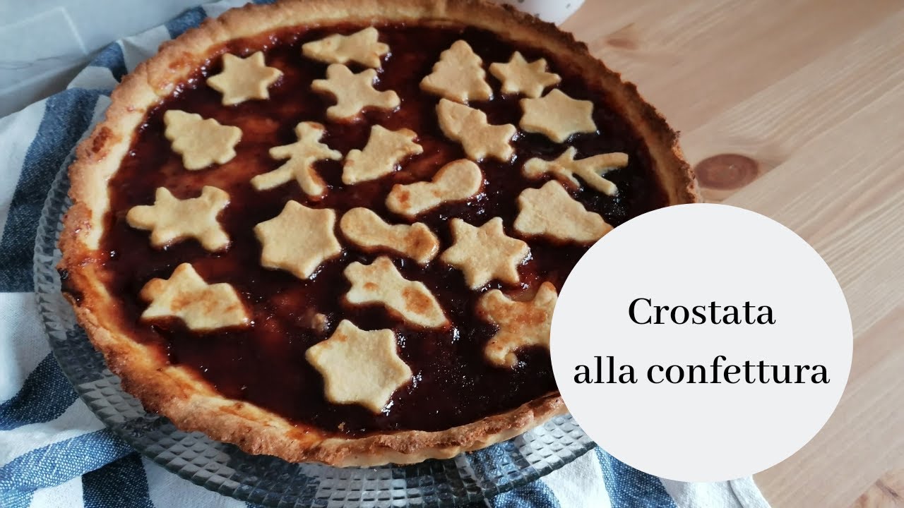 Crostata alla confettura BUONISSIMA !!! CON e SENZA Monsieur Cuisine Lidl