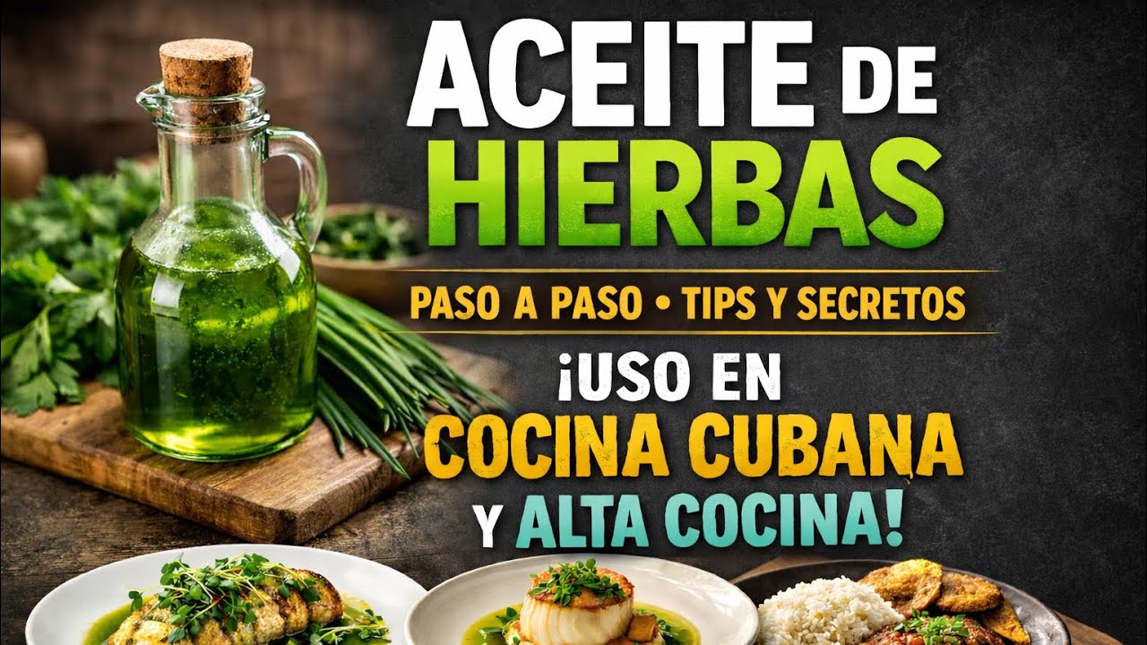 Aceite de plantas y su utilización en la cocina cubana