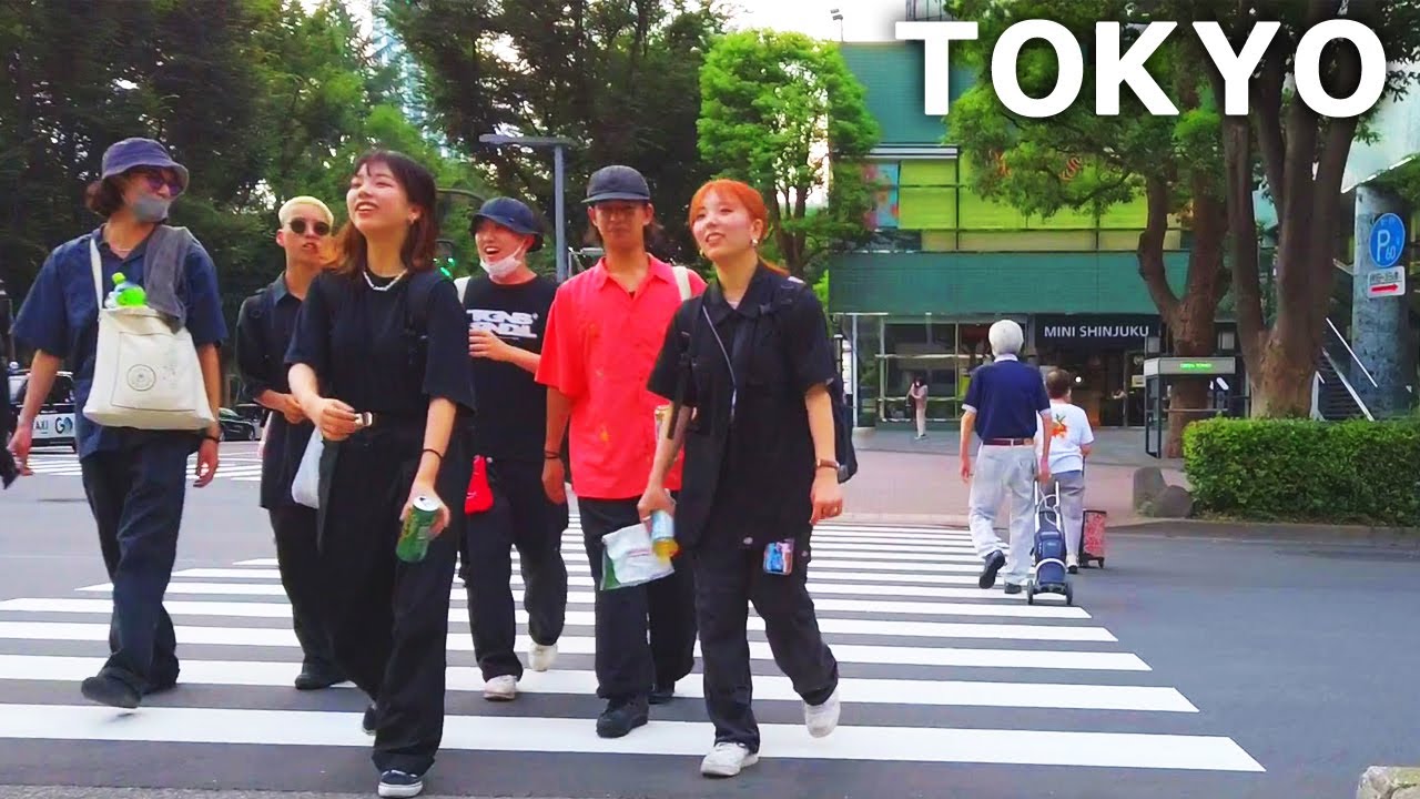 [Tokyo Walk] Shinjuku Sta. West Area. Walking around skyscrapers and parks (Aug. 2022)