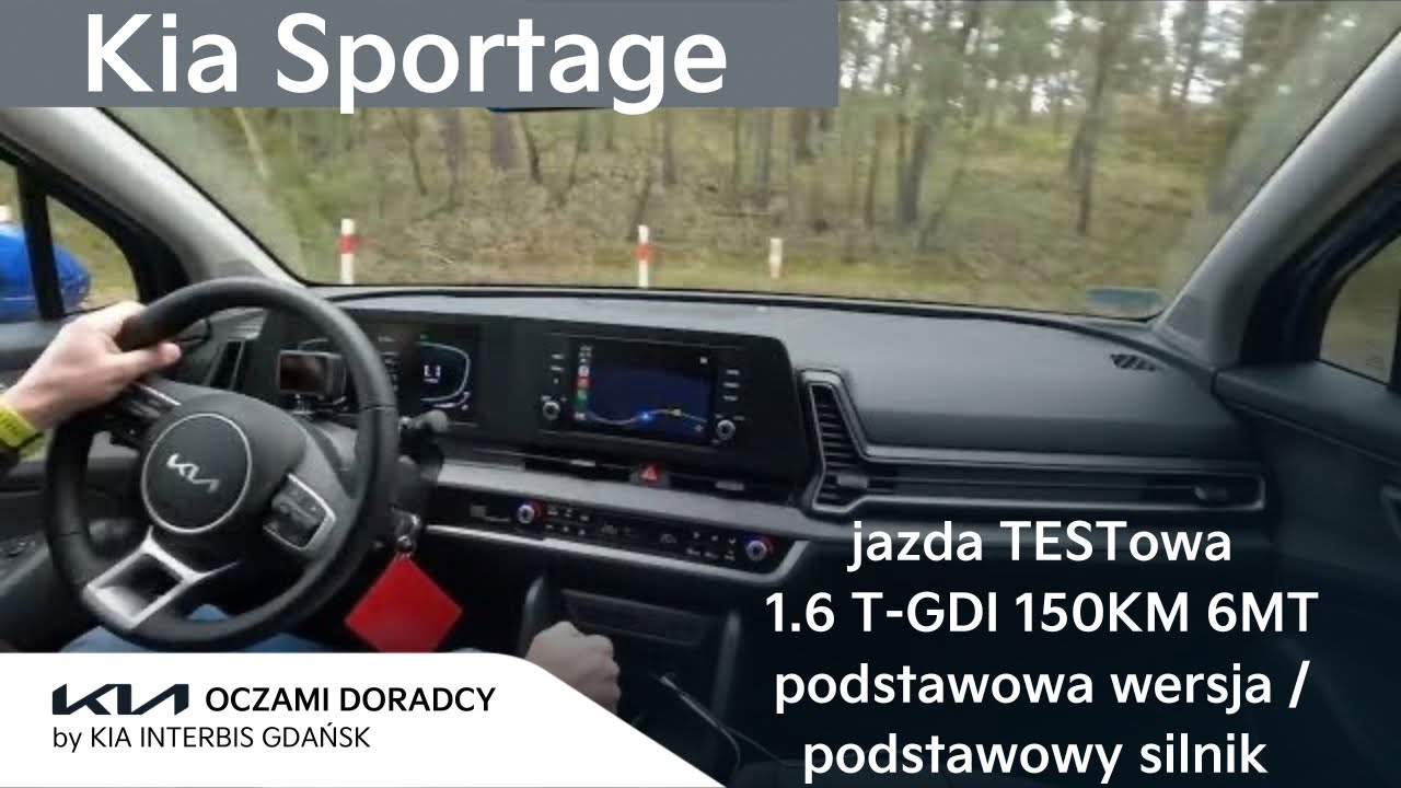 Kia Sportage 2023 [1.6 T-GDI 150KM 6MT] | podstawowa wersja, podstawowy silnik | TEST PL | 4K
