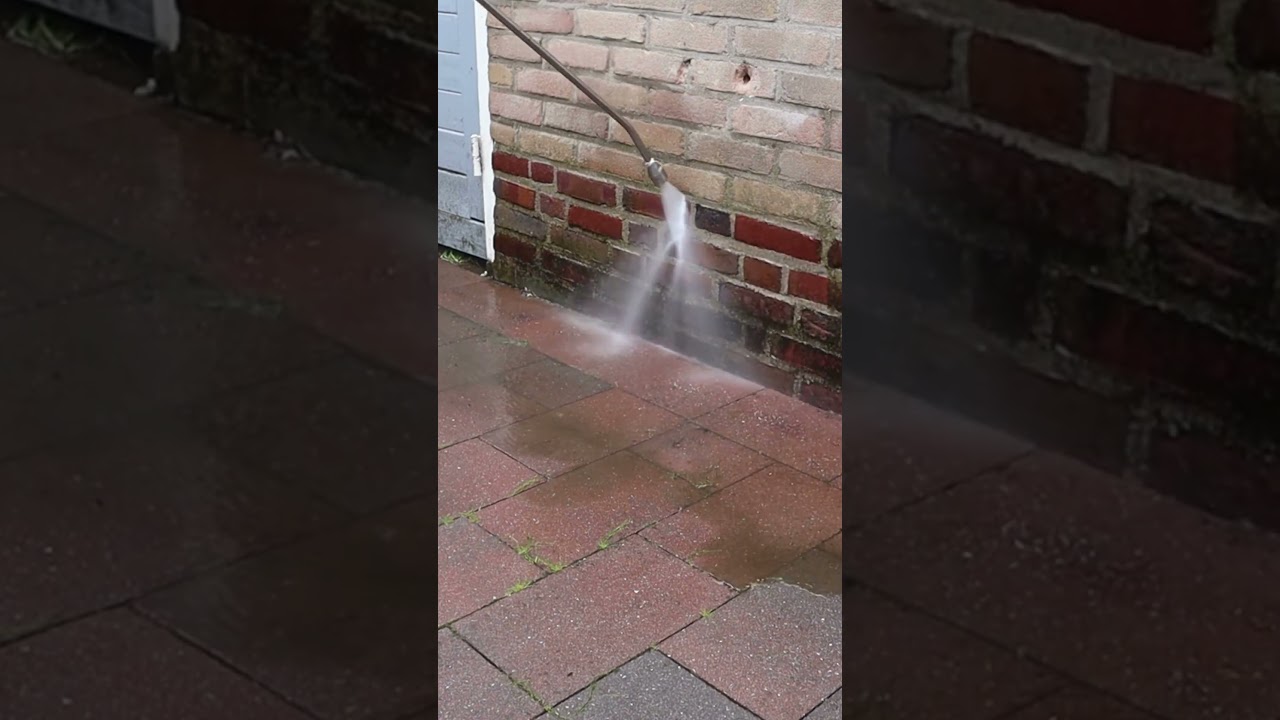 Gevels reinigen met Hogedrukreiniger