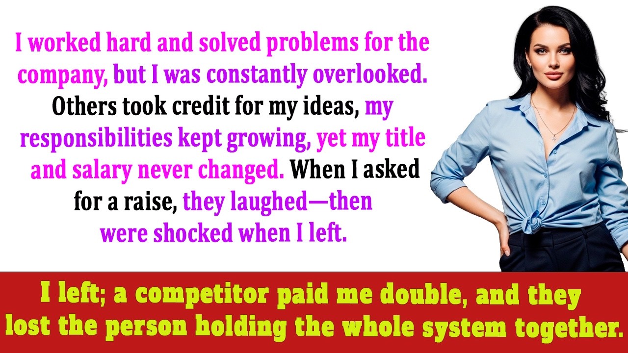 They Laughed When I Asked for a Raise — A Competitor Doubled My Salary