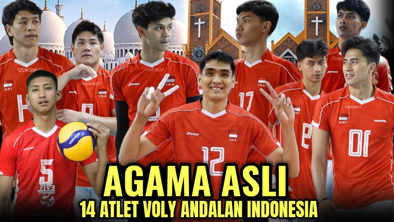 JUARA LAGI !! INILAH PROFIL LENGKAP UMUR AGAMA DAN PASANGAN ASLI 14 PEMAIN VOLI PUTRA SEAGAMES 2025