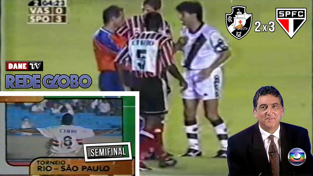 Rio São Paulo 1999 - Vasco 2x3 São Paulo