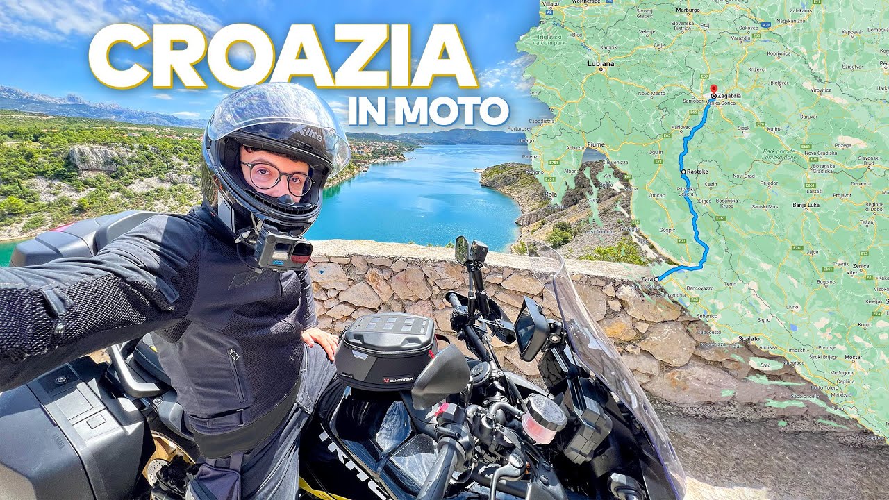 48H in MOTO ESPLORANDO la CROAZIA: CONTINUA il VIAGGIO in EUROPA - Yamaha Tracer 9 GT (2023)