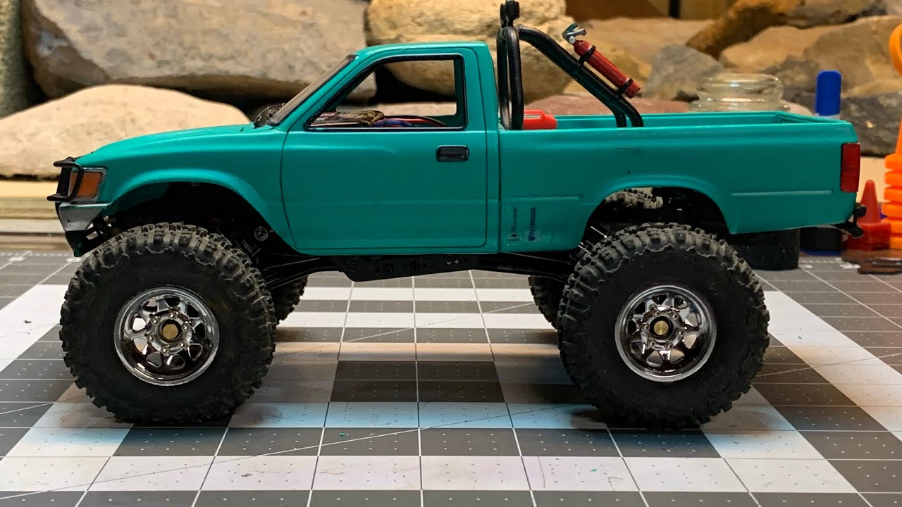 SCX24 Lindberg 92 Toyota SR5 - OGRC LCG Chassis Upgrade