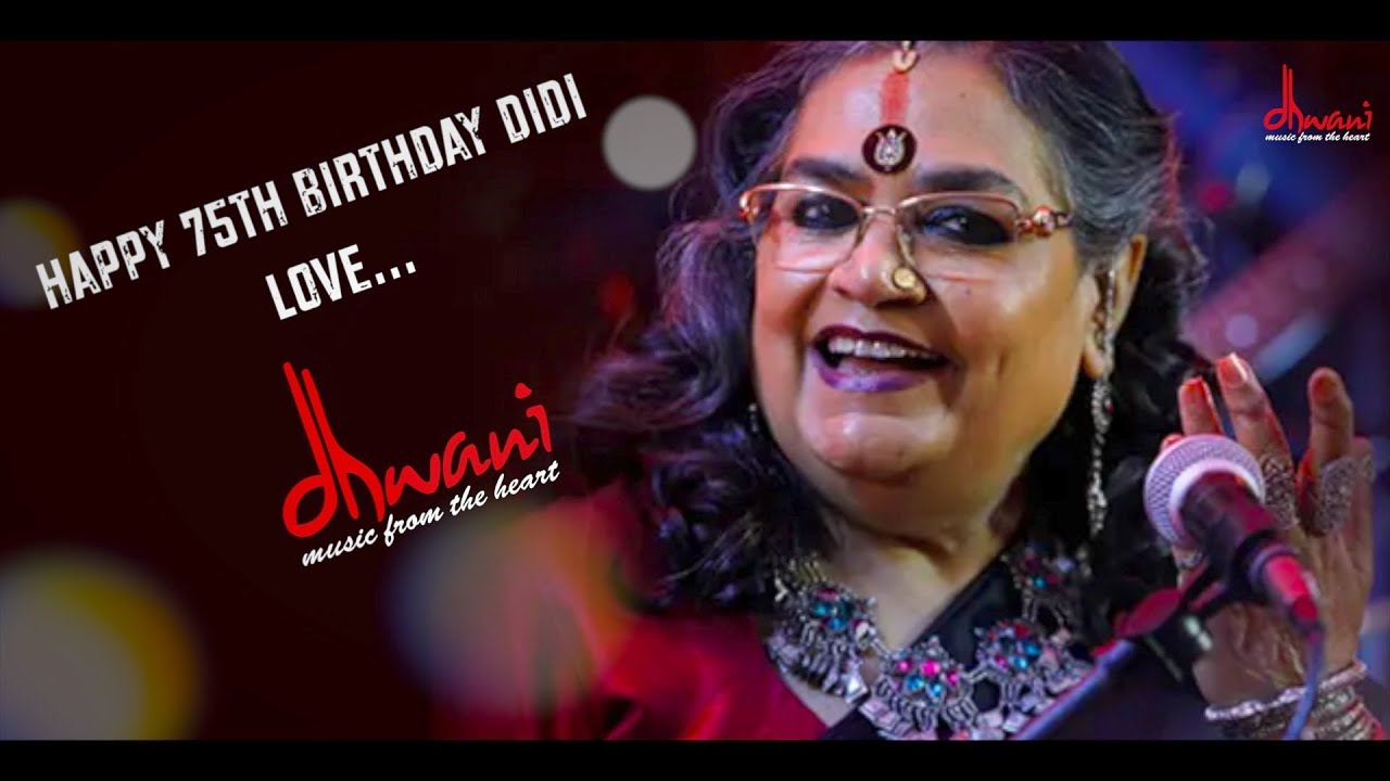 Usha Uthup 75th Birthday Tribute | Dhwani | Red Wall Series