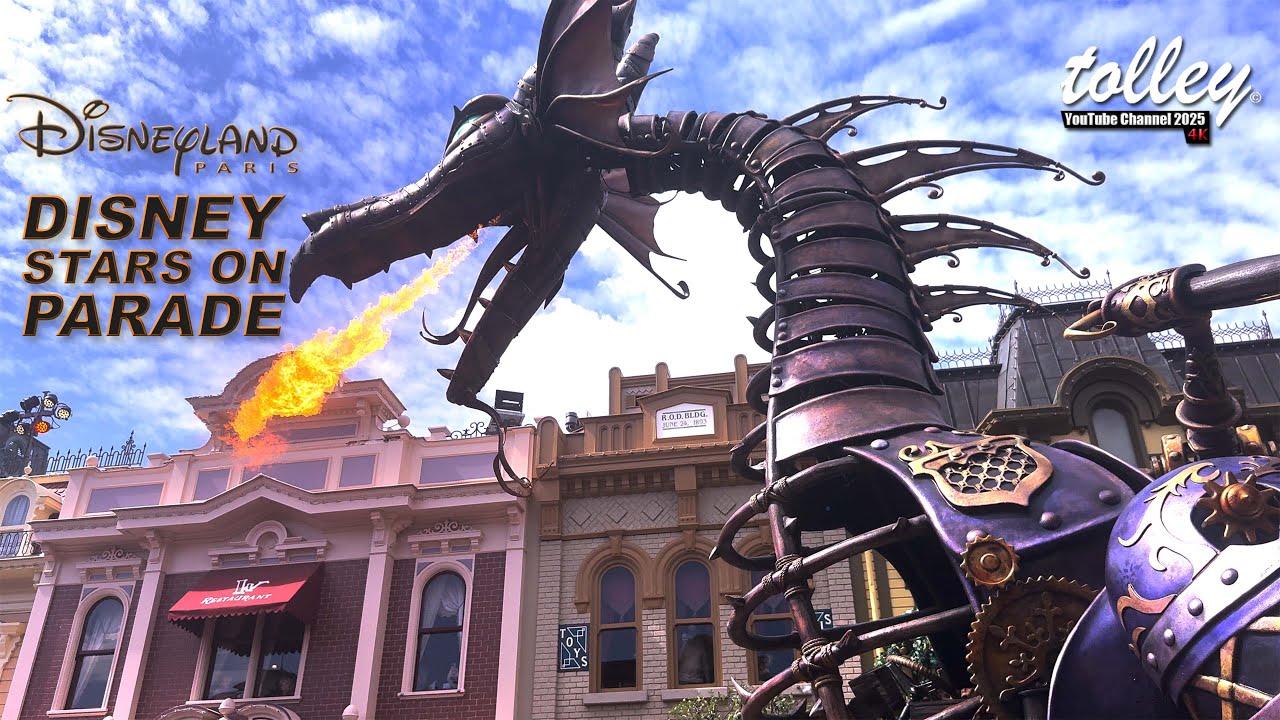 Disney Stars on Parade July 2025 at Disneyland Paris- 4K60 HDR