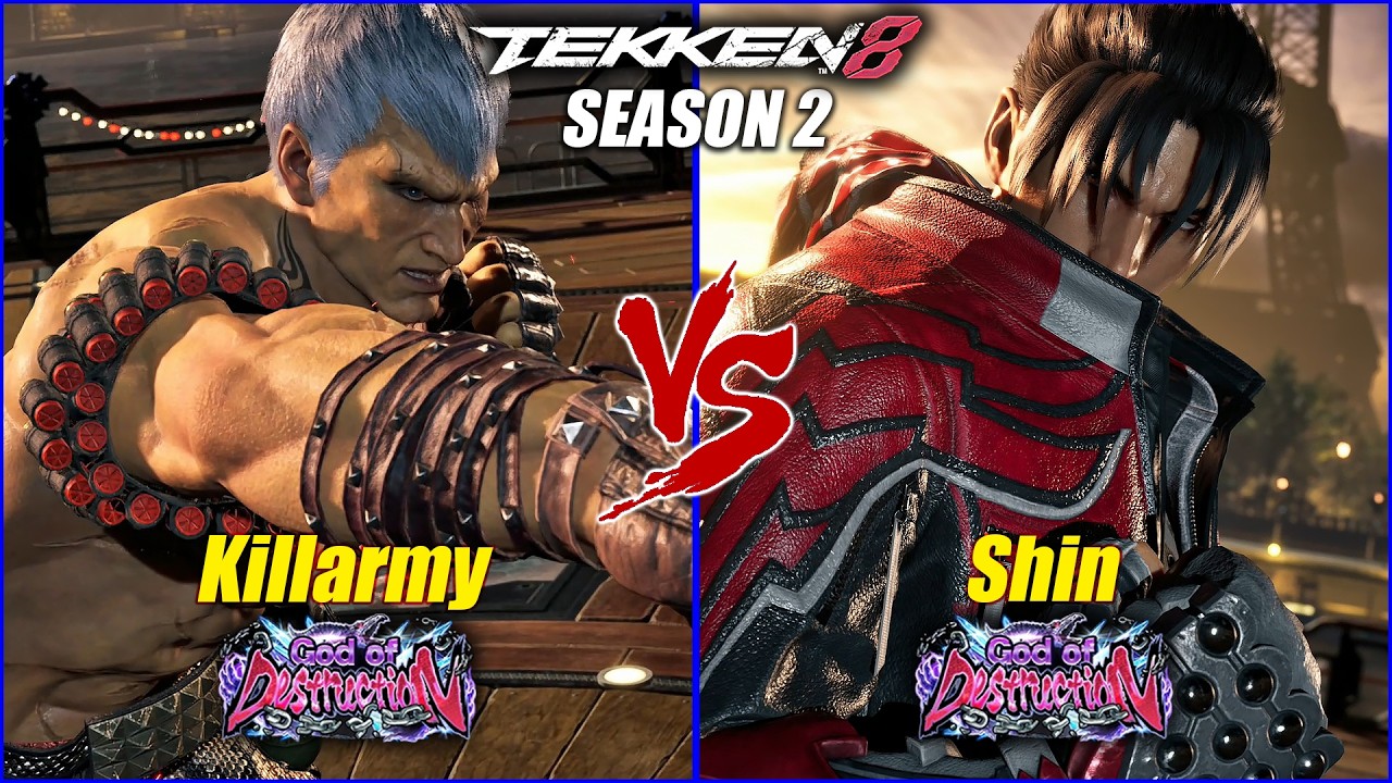 TEKKEN 8 • Bryan (Killarmy) vs Jin (Shin) • Gameplay [ SEASON 2 ] Online Rank Match
