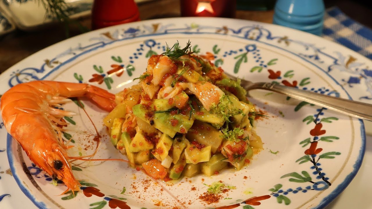 Mon TARTARE AUX CREVETTES - Exotique à souhait ! - Mère Mitraille - Gourmandises TV