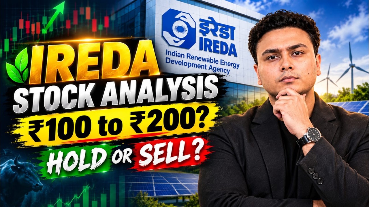 IREDA Share Analysis :  will it go ₹100 to ₹200 ? | IREDA Stock Buy or Sell | HOLD?