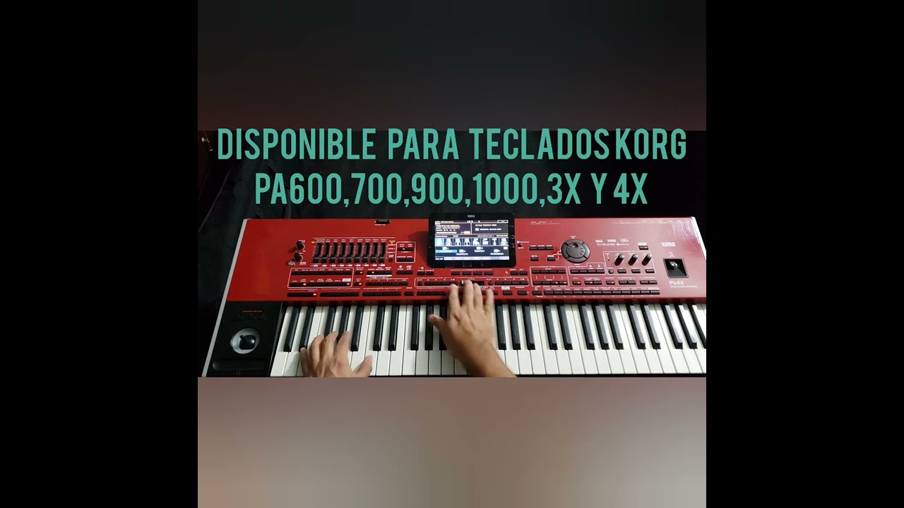 Ritmo: Tonto mi corazón de los Avila.disponible para teclados korg pa600,700,900,1000,3x y 4x .