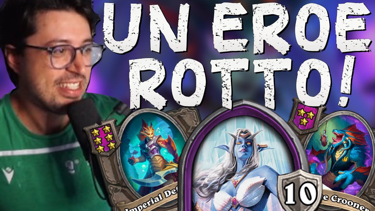 UN EROE ROTTO! | Hearthstone Battlegrounds Ita