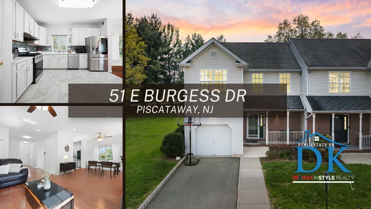 JUST LISTED: 51 E Burgess Dr, Piscataway, NJ 08854 - 2 bed/2.5 bath townhome in Piscataway, NJ