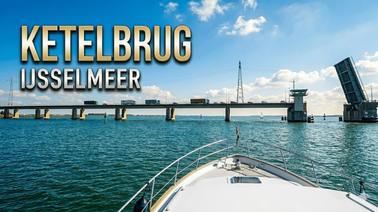 Varen op het Ijsselmeer en ketelmeer