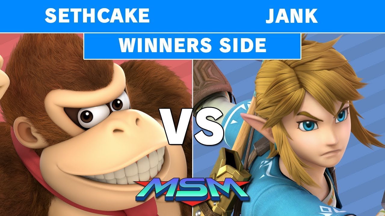 Smash Ultimate Tournament - MSM 175 Sethcake (DK) vs Jank (Link) Winners Round 1