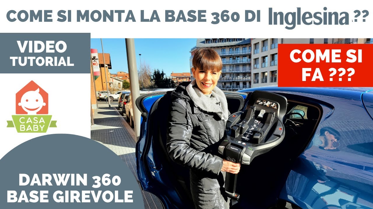 COME SI MONTA LA BASE GIREVOLE 360° INGLESINA VIDEO TUTORIAL