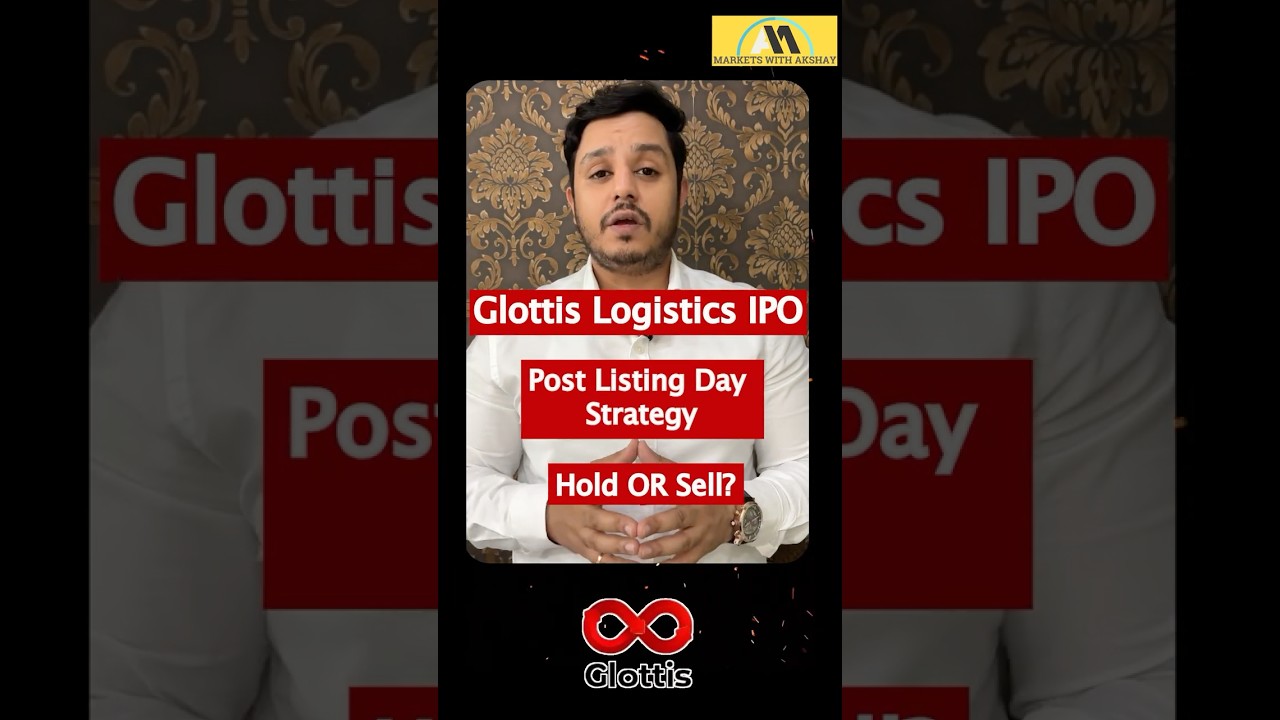 Glottis IPO Crash 35% Discount List | Glottis IPO Post Listing Day Strategy |Book Loss/ Hold shares?