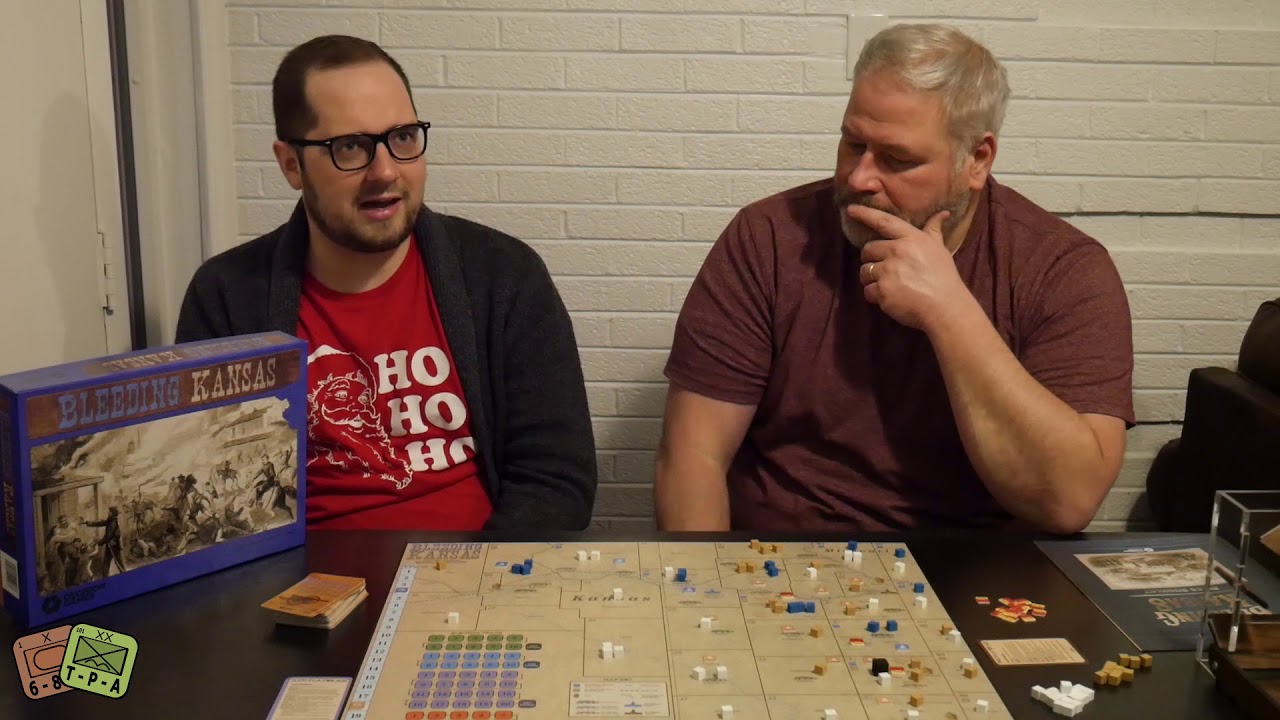 Review: Bleeding Kansas from Decision Games - The Players' Aid
