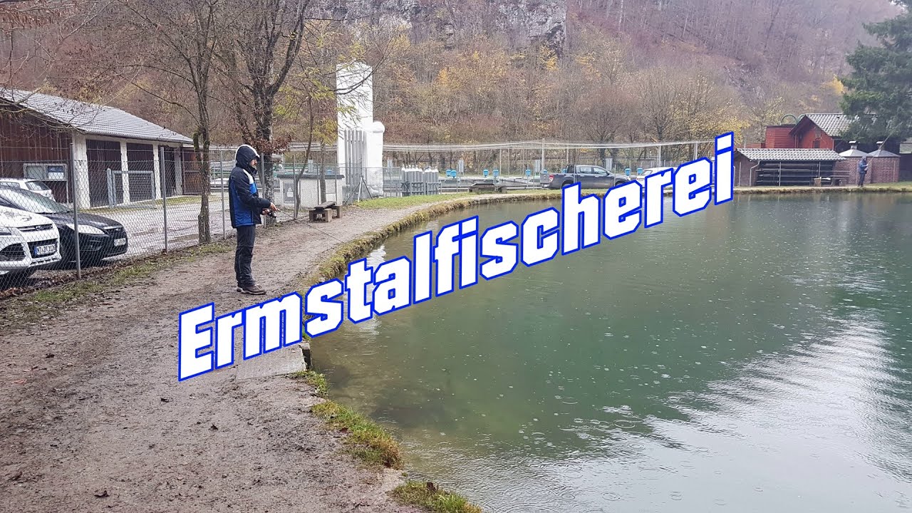 Forellenangeln _ Ermstalfischerei bei Bad Urach