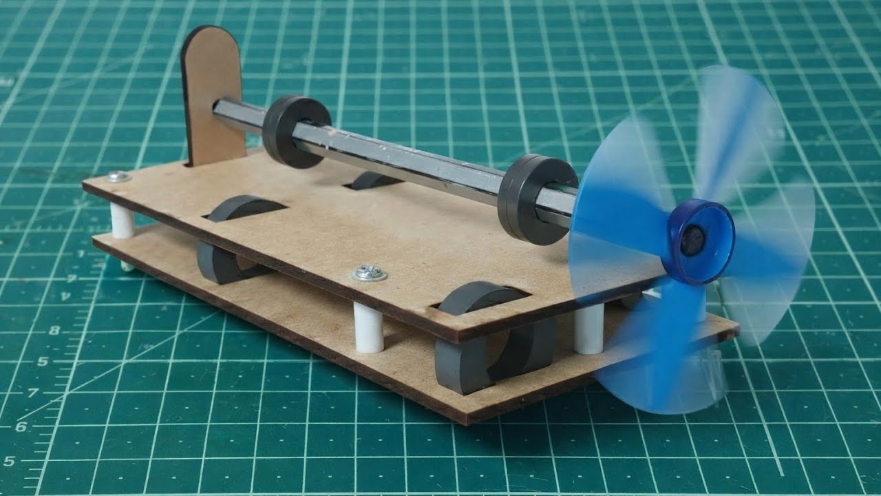 DIY Levitating Pencil Project | Science Fair Magnetism Experiment | School Project