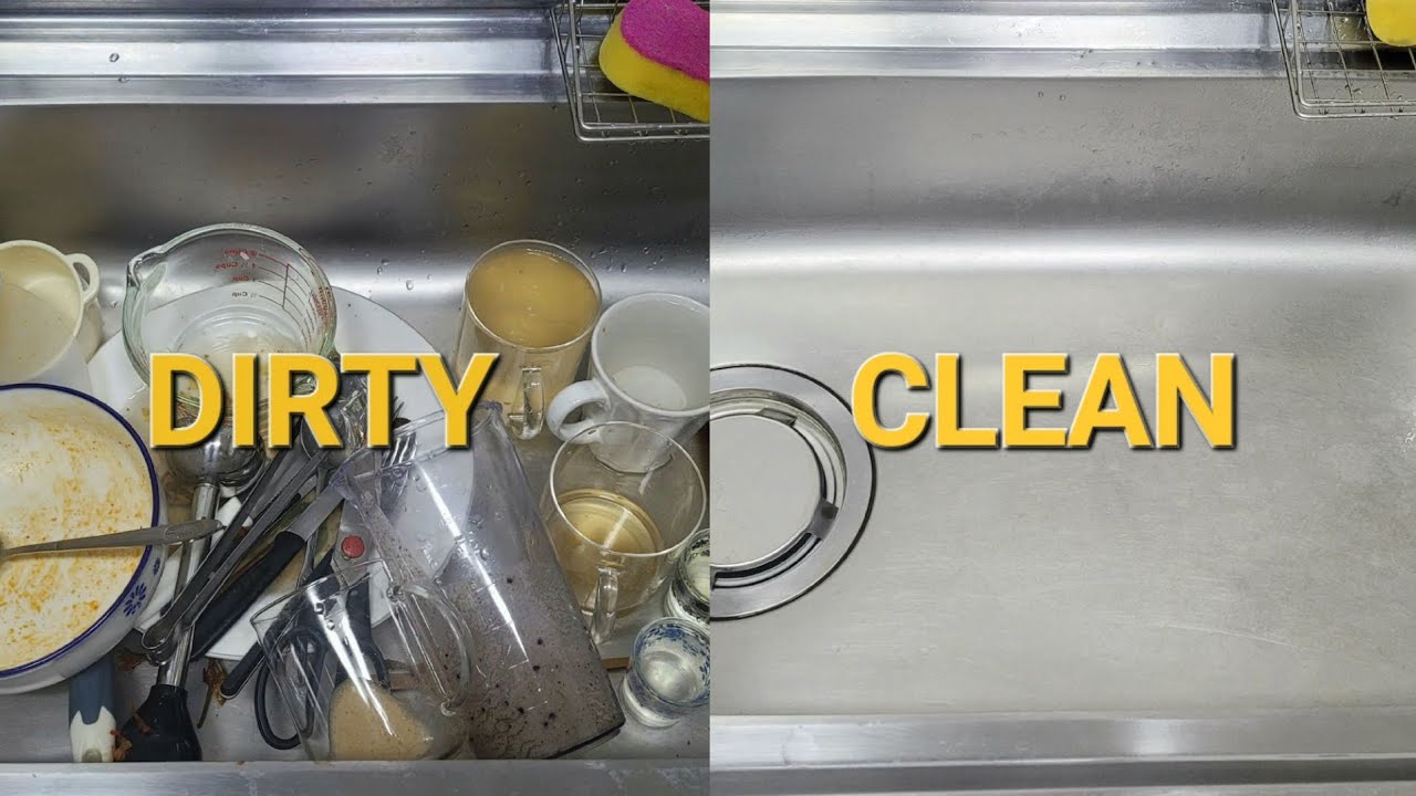 Relaxing Dishwashing Routine ASMR | No Talking