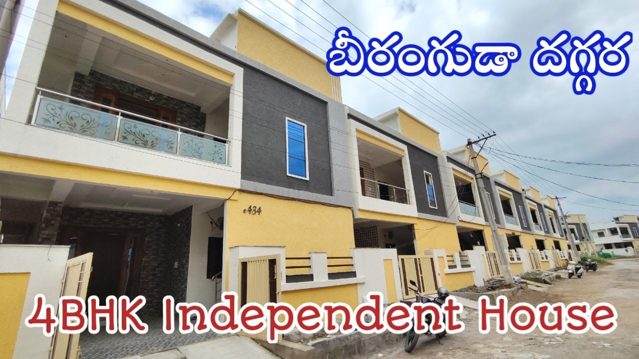 G+1 Independent House For Sale Near Beeramguda || 4BHK Houses in Gated Community